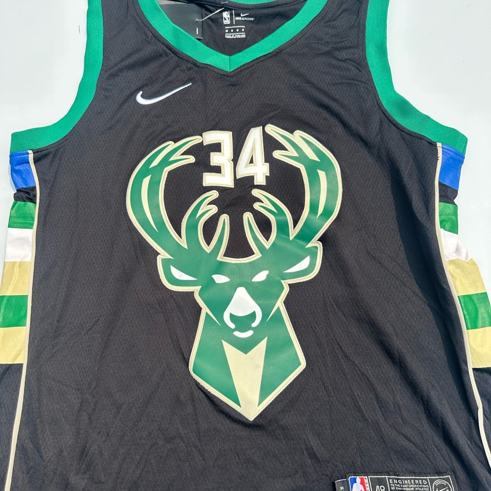 Nike NBA Giannis Antetokounmpo #34 Milwaukee Bucks Swingman Jersey